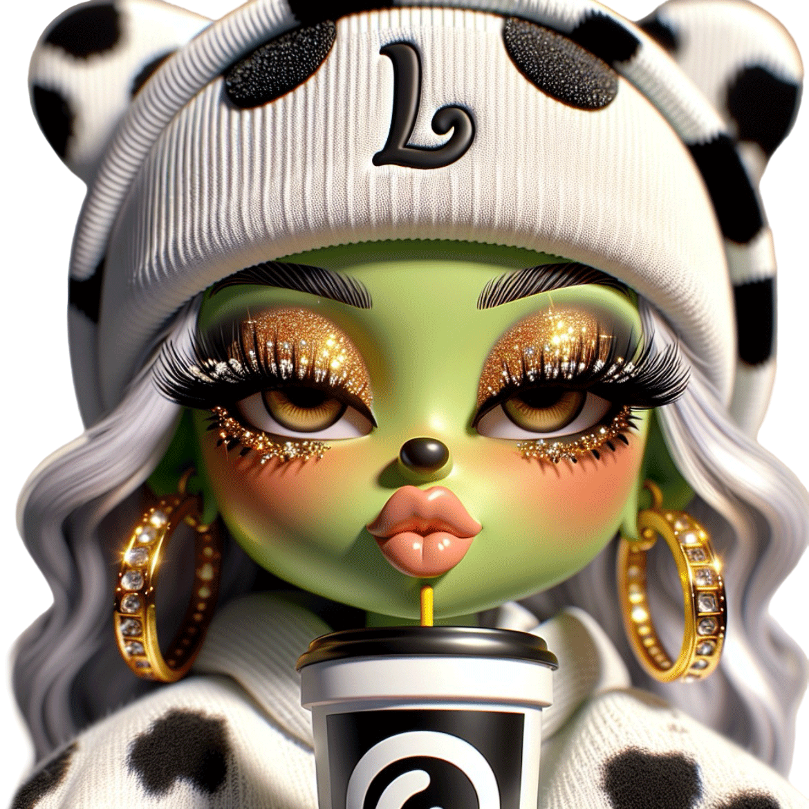 Motif "Special Girl" Art n° : DUZ